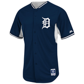 Miguel Cabrera Detroit Tigers Majestic Authentic Cool Base Home Batting Practice Jersey - Navy