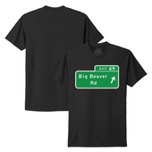 Big Beaver MI Culture T-Shirt - Black