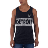 47 Brand Detroit Tigers Fall Navy Off-Shore Tank Top