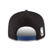 New York Knicks New Era 2Tone 9FIFTY Snapback Hat - Black/Blue