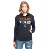 47 Brand Detroit Tigers Women's Fall Navy Headline Pullover Hoodie