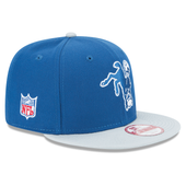 New Era Baltimore Colts Blue 9Fifty Baycik Snapback Hat