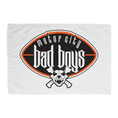 Motor City Bad Boys White Motor City Bad Boys Football Rally Towel