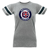 47 Brand Detroit Tigers Women’s Slate Gray Off Campus Short Sleeve T-Shirt