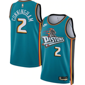 Cade Cunningham Detroit Pistons Nike 2022-23 Classic Edition Swingman Jersey - Teal