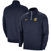 Michigan Wolverines Nike Vault 1/4 Zip Jacket - Navy