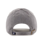 Detroit Tigers 47 Brand Cooperstown Script Clean Up Adjustable Hat - Gray