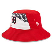 Detroit Tigers New Era 2022 July 4th Bucket Hat - Red