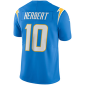 Justin Herbert Los Angeles Chargers Nike Vapor Untouchable Limited Jersey - Blue