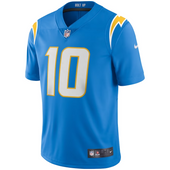 Justin Herbert Los Angeles Chargers Nike Vapor Untouchable Limited Jersey - Blue