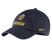 Michigan Wolverines Nike Heritage86 Vintage Adjustable Hat - Navy