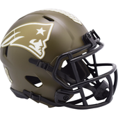New England Patriots 2022 Salute To Service Riddell Mini Speed Helmet