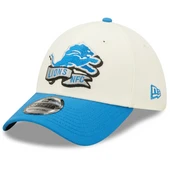 Detroit Lions New Era 2022 Sideline 2-Tone 39Thirty Flex Hat - Cream/Blue