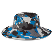 Detroit Lions New Era 2022 Training Camp Panama Bucket Hat - Camo