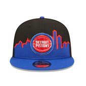 Detroit Pistons New Era 2022 Tip-Off 9Fifty Snapback Hat - Black