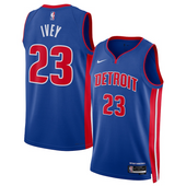 Jaden Ivey Detroit Pistons Nike 2022-23 Icon Edition Swingman Jersey - Blue