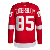 Elmer Soderblom Detroit Red Wings Adidas Authentic Pro Jersey - Red