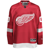 Personalized Custom Detroit Red Wings Reebok Premier Jersey - Red