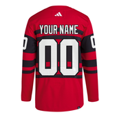 Detroit Red Wings Adidas Reverse Retro 2.0 Authentic Custom Jersey - Red