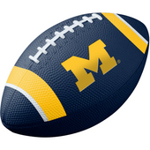 Michigan Wolverines Nike Training Rubber Mini Football - Navy
