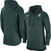 Nike Michigan State Spartans Green Pullover Hoodie