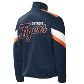 Detroit Tigers G-III Earned Run Track Jacket - Navy