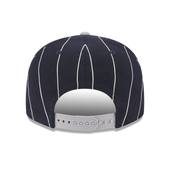 Detroit Tigers New Era Vintage Pinstripe 9Fifty Snapback Hat - Navy