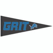 Detroit Lions Wincraft Grit Premium Pennant