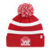 47 Brand Detroit Red Wings Red Joe Louis Arena Farewell Season Breakaway Cuff Knit Hat