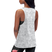 Detroit Red Wings Certo Women's Engage Muscle Tank Top - Gray