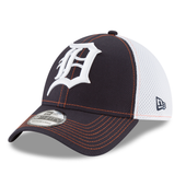 Detroit Tigers New Era Mega Team Neo 39Thirty Flex Hat - Navy/White