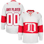 Detroit Red Wings CCM Personalized Custom 2009 Winter Classic Team Classics Jersey - White