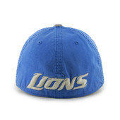 47 Brand Detroit Lions Gray Comanche Franchise Fitted Hat