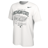 Michigan State Spartans Nike Stadium T-Shirt - White