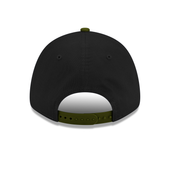 Detroit Lions New Era 9FORTY Adjustable Hat - Black/Olive