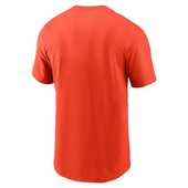 Detroit Tigers Nike Cooperstown Wordmark T-Shirt - Orange