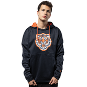 Detroit Tigers New Era 2024 Clubhouse Pullover Hoodie - Navy