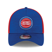 Detroit Pistons New Era Game Day Neo 39Thirty Flex Hat - Royal/Red