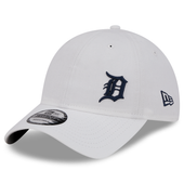 Detroit Tigers New Era Court Sport 9Twenty Adjustable Hat - White