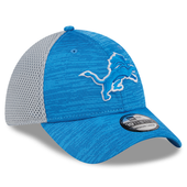 Detroit Lions New Era Game Day Neo 39Thirty Flex Hat - Blue/Gray