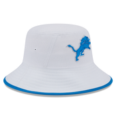 Detroit Lions New Era Game Day Bucket Hat - White