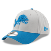 Detroit Lions New Era The League 2Tone 9Forty Adjustable Hat - Gray/Blue