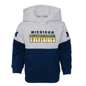 Michigan Wolverines Outerstuff Toddler Two-Piece Playmaker Set - Gray