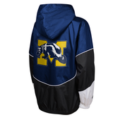 Michigan Wolverines Mitchell & Ness Youth Lightweight Windbreaker - Navy
