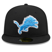 Detroit Lions New Era 2024 NFL Draft 59Fifty Fitted Hat - Black