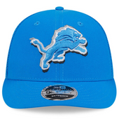 Detroit Lions New Era 2024 NFL Draft Low Profile Trucker 9Fifty Snapback Hat - Blue