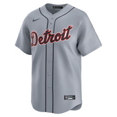 Detroit Tigers Nike Road Limited Jersey - Gray