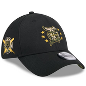 Detroit Tigers New Era 2024 Armed Forces 39THIRTY Flex Hat - Black