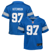 Aidan Hutchinson Detroit Lions Preschool Game Jersey - Blue