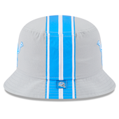 Detroit Lions New Era Helmet Bucket Hat - Gray